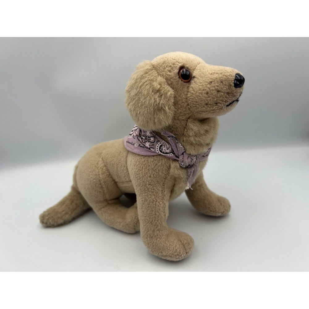 American Girl Doll Golden Retriever Kaileys Pet Dog Sandy Posable Legs Bandana